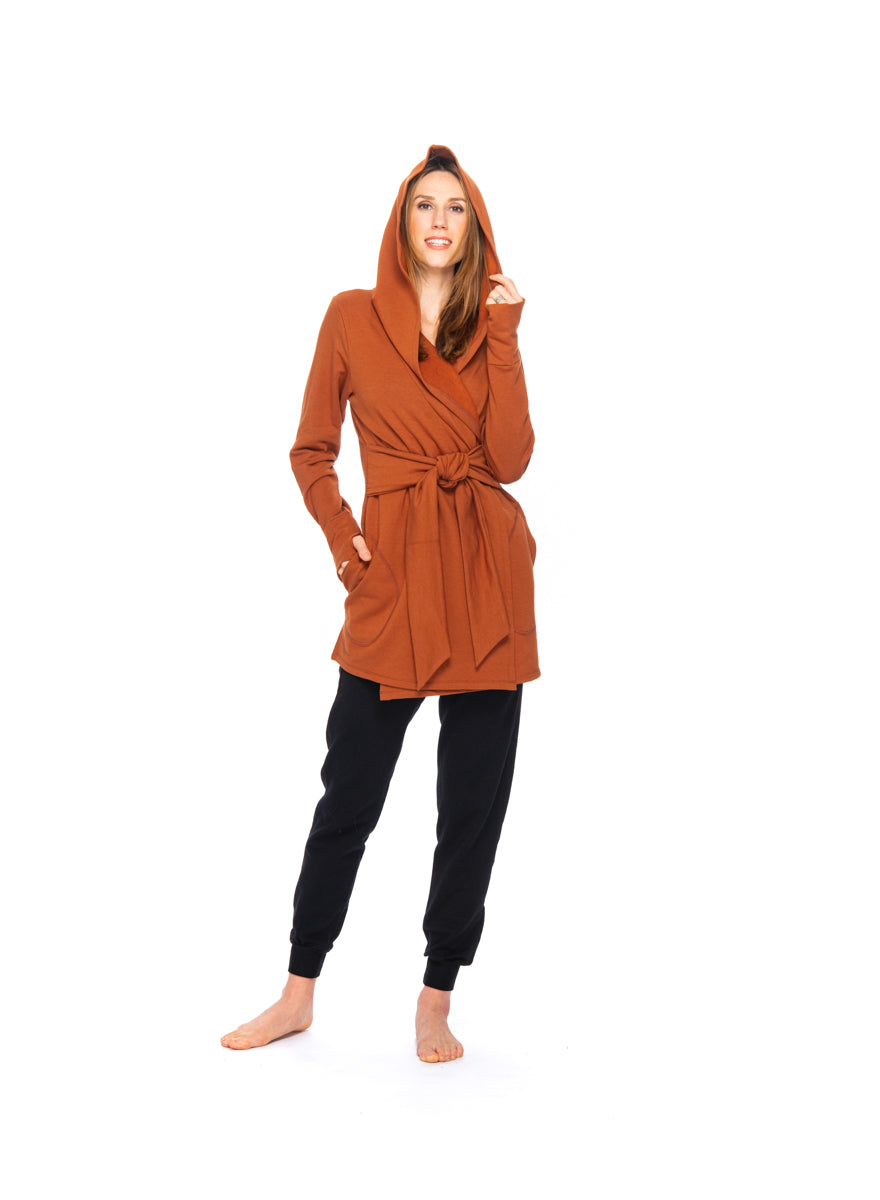 JF3 Kira Kimono - Organic Cotton & Bamboo Fleece